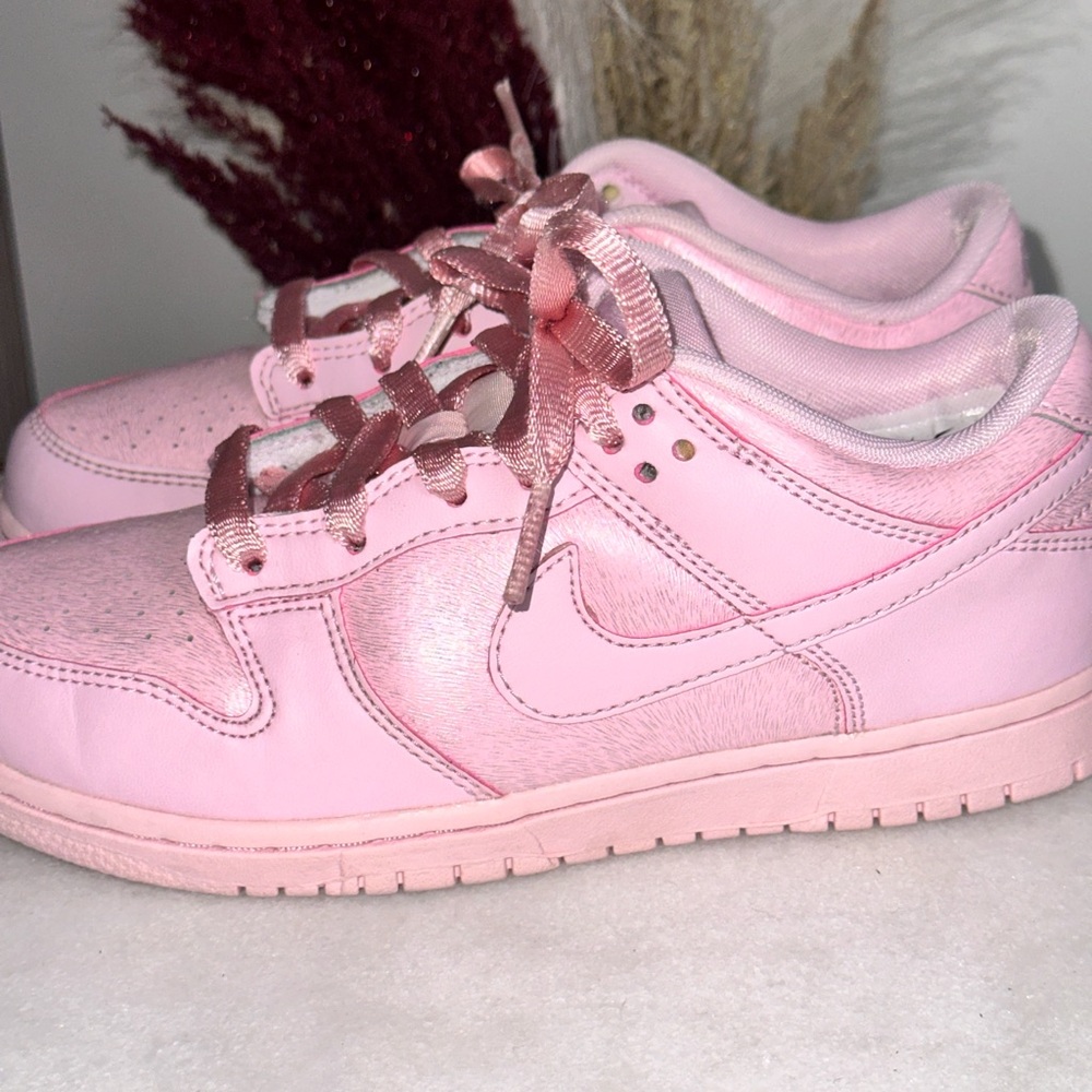 Nike Girls Preschool Dunk Low PS Prism Pink size 2.5Y - Picture 5 of 8